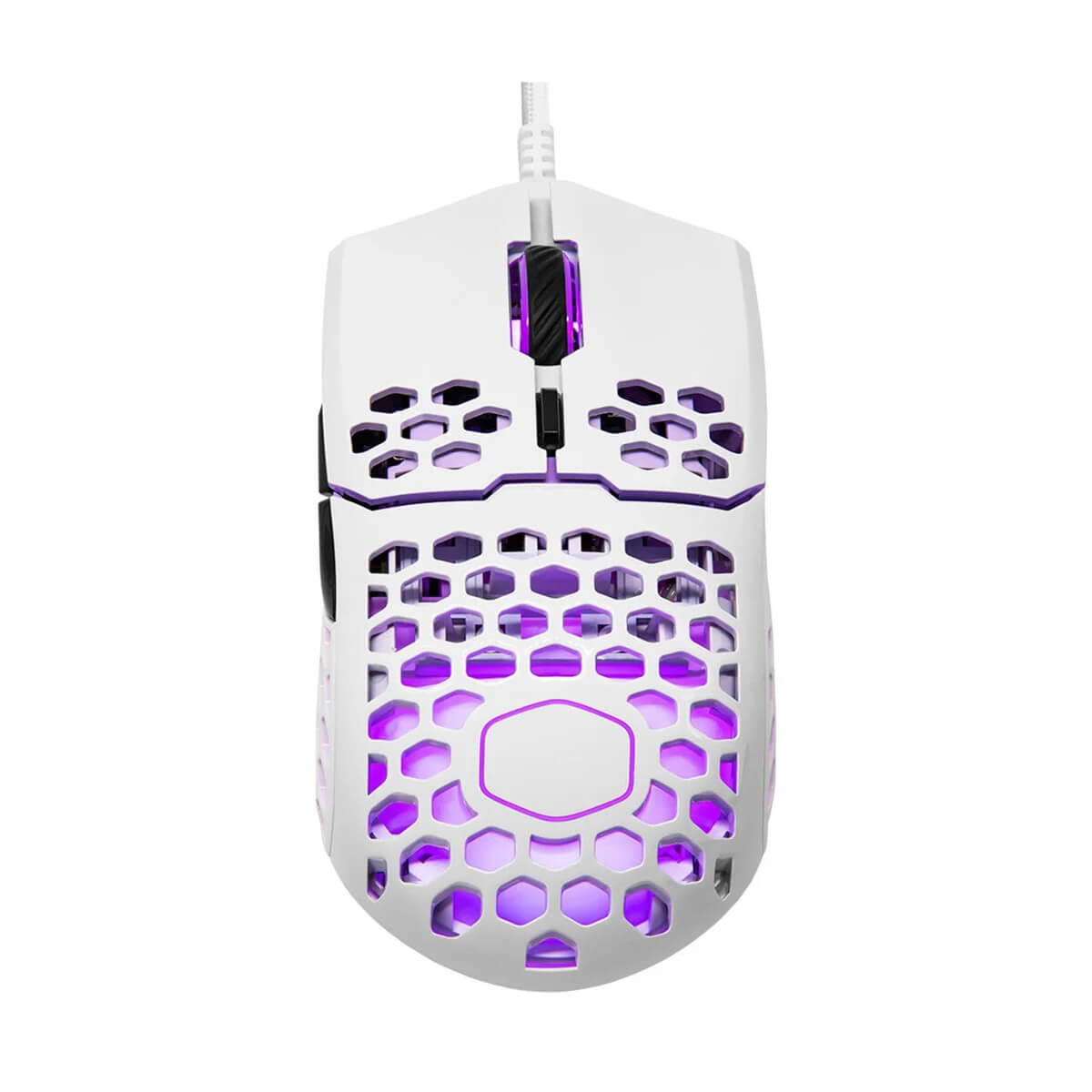 Chuột Cooler Master MM711 RGB (White Glossy)