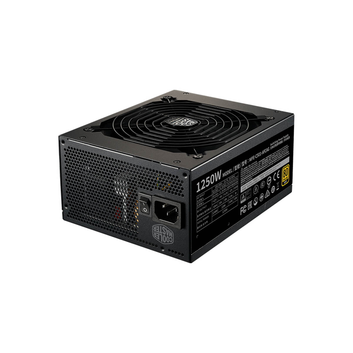 Nguồn Cooler Master MWE Gold V2, Fully modular 1250W