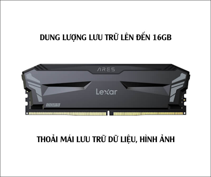 DUNG LƯỢNG LƯU TRỮ 16 GB