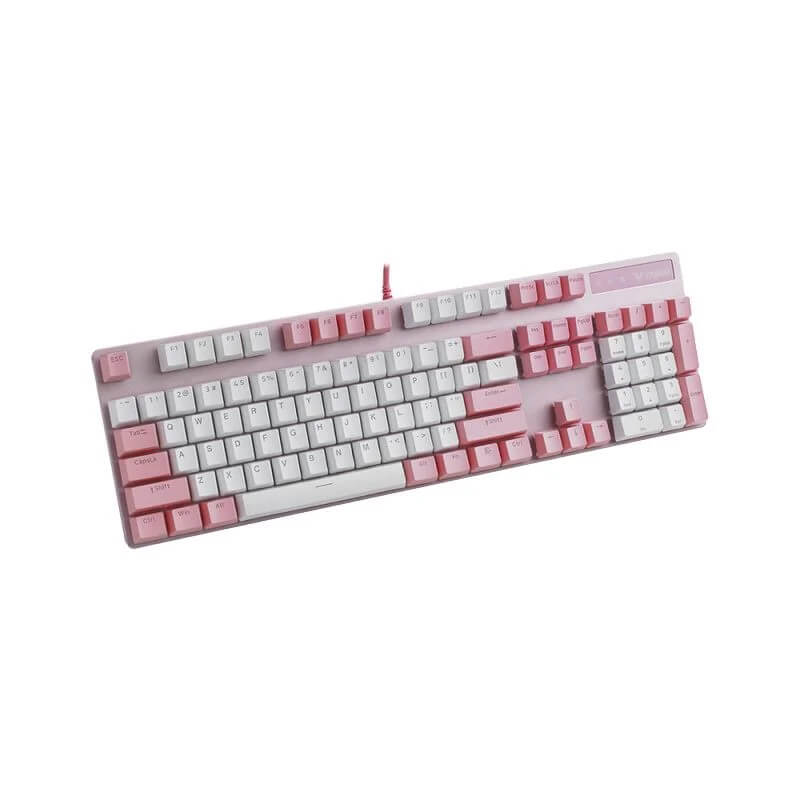 Bàn phím Rapoo V500 Pro Pink White