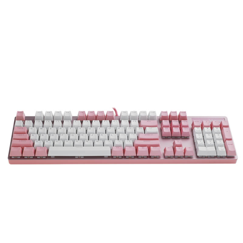 Bàn phím Rapoo V500 Pro Pink White