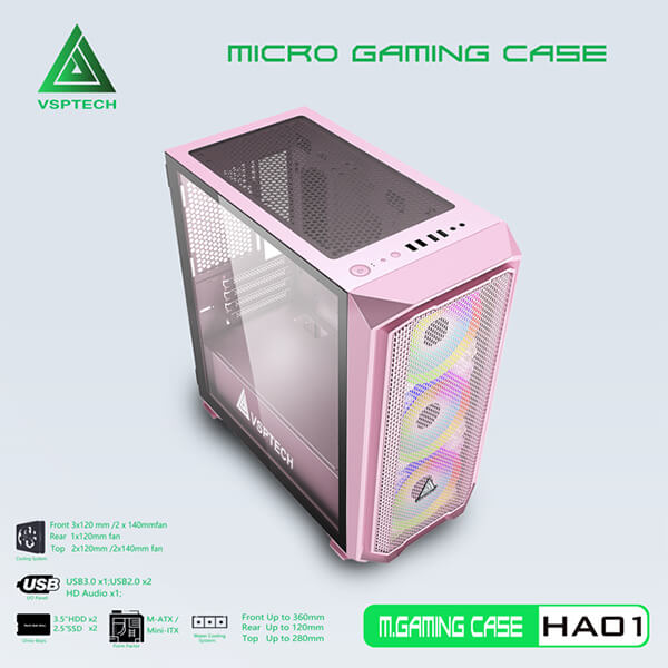 CASE VSPTECH HA01 (PINK)