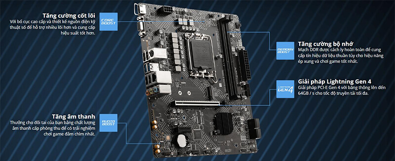 Mainboard MSI PRO B660M-E DDR4