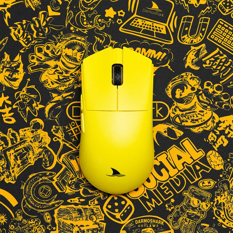 Chuột Gaming DARMOSHARK M3S YELLOW