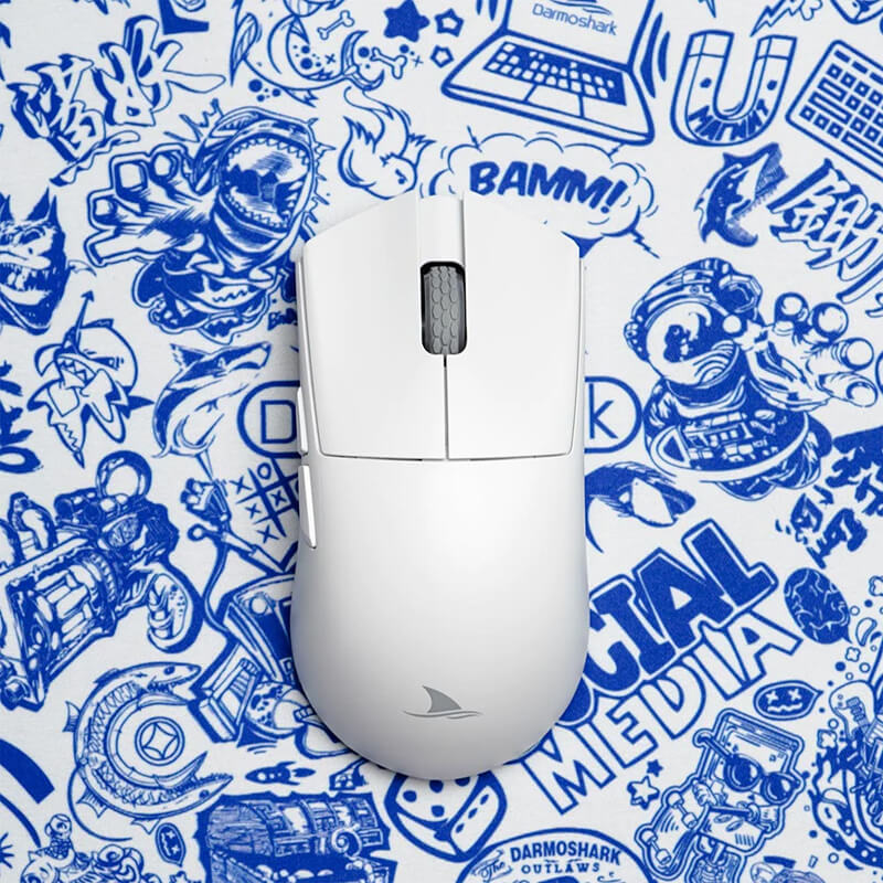 Chuột Gaming DARMOSHARK M3S WHITE