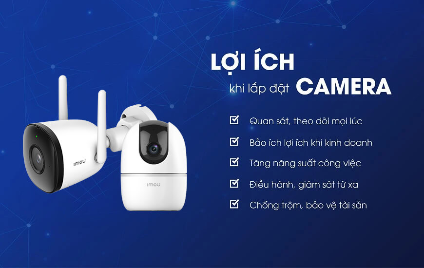 Lợi ích của việc lắp đặt camera an ninh cho cơ quan, công ty