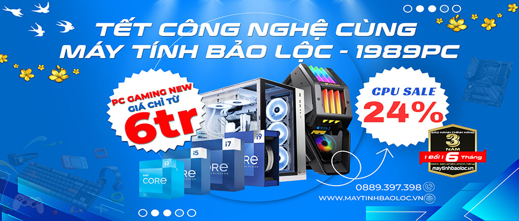 Mua cấu hình PC giảm giá CPU lên đến 24%.