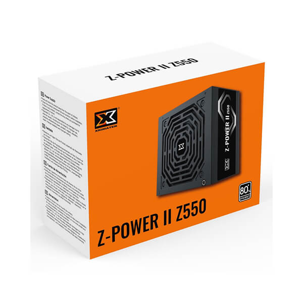 Nguồn XIGMATEK Z-POWER II Z550 (400W, 230V)