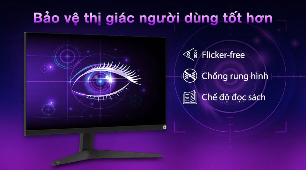 Các chế độ bảo vệ mắt của người dùng